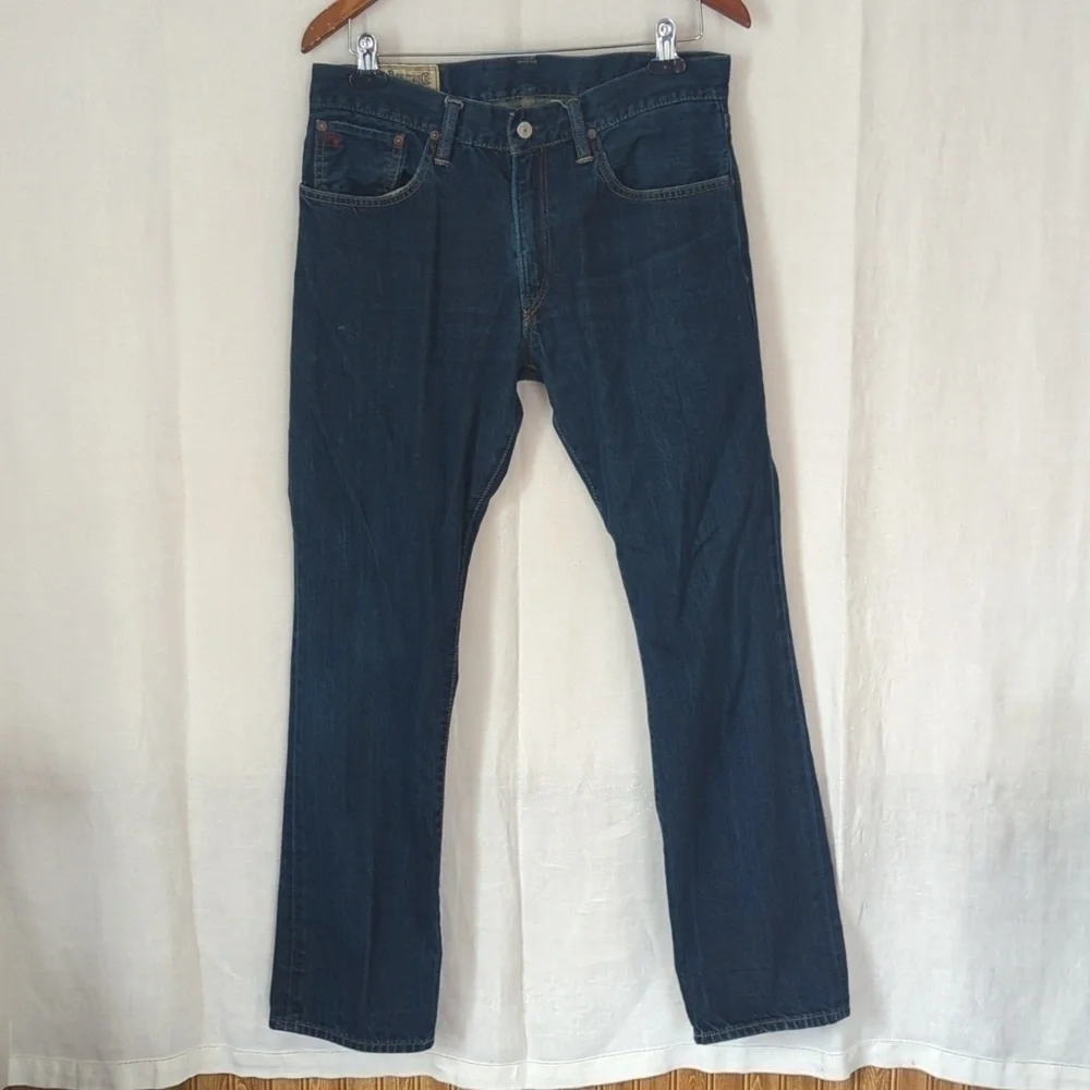 Polo Ralph Lauren Dark Wash Straight Leg Jeans Size 32 x 30